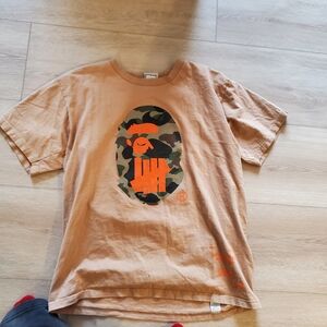 Bape Brown Camo Ape Head Tee